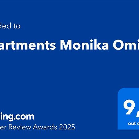 Apartments Monika Omiš Εξωτερικό φωτογραφία